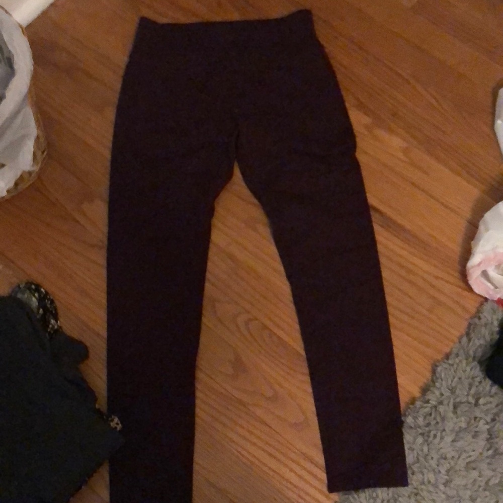 Maroon Leggings by Aerie size - M
